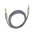 thumbnail image 2 of Cable de audio AUX para guitarra eléctrica, compatible con interfaces de audio y ecualizadores. 1 metro, 2 of 9