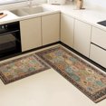 thumbnail image 5 of Kitchen Rugs Sets of 3 Non Slip Washable Kitchen Mats for Floor, Waterproof Kitchen Runner Rug, Floor Mat Carpet for Entryway, Laundry, Sink, Hallway, Bathroom, 5 of 12