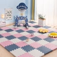 thumbnail image 3 of Estera de espuma espesa para niños, estera para gatear para bebés, estera de empalme grande para sala de estar y dormitorio, 3 of 5