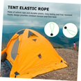 thumbnail image 5 of 30 Pcs Tent Bungee Cord Tent for Camping Tarp Straps Oilcloth Tarp Elastic String Canopy Tarp Spring Link Buckle Black Elastic Belt Elastic Rope Tarp Tie Down Cord Bungee Balls, 5 of 5