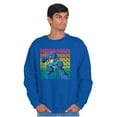 thumbnail image 5 of Mega Man 90s Anime Cartoon Character Sweatshirt for Men or Women Brisco Brands M, 5 of 6