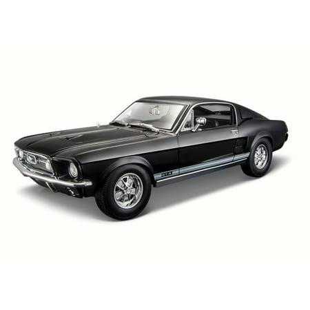 1967 Ford Mustang GTA FastBack, Black - Maisto 31166 - 1/18 Scale Diecast Model Toy (Gta 5 Best Car To Sell Off The Street)
