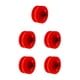 thumbnail image 1 of Soidarity Luz intermitente luminosa Up Quad Roller Good Grip Ruedas de skate LED Rueda de doble Accesorios de patinaje Mujeres al aire libre Rojo Type2 NO2, 1 of 6