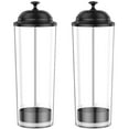 thumbnail image 2 of Ihvewuo Versatile Straw Organizer Container Convenient Straw Dispenser Straw Holder with Lid for Party Plastic Straw Organizer Container for Bar, 2 of 11