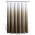 thumbnail image 7 of Navy Blue and White Shower Curtains for Bathroom, Ombre Indigo Royal Light Blue Cloth Fabric Shower Curtain Set with 12 Hooks Royal Indigo Bathroom Decor 72 x 72, 7 of 7