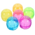 thumbnail image 2 of 12pcs Plastic Fillable Balls Openable Storage Packing Balls Fillable Round Balls, 2 of 7