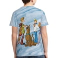 thumbnail image 2 of Scooby Doo Teen T-Shirt Crewneck Short Sleeve Double-Sided Print Summer Tee Shirts Top For Youth Boys Girls Children X-Small, 2 of 7