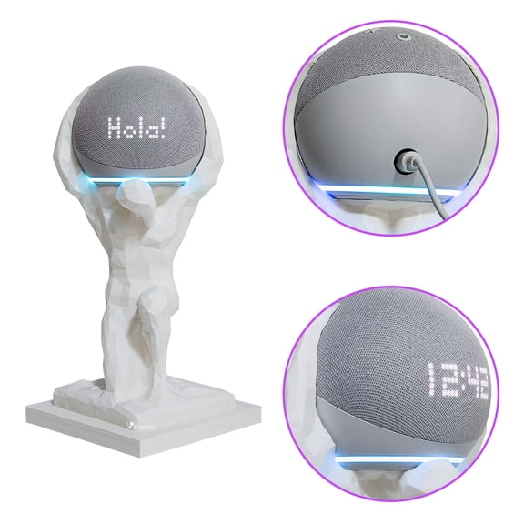 Soporte Para Alexa Echo Dot 4Ta y 5Ta Generación Tipo Atlas Impremli