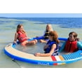 thumbnail image 3 of Wateraft Floating Inflatable Dock Round Dock w/Mesh Net Center, 3 of 10