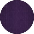 thumbnail image 1 of Ahgly Company Indoor Round Abstract Purple Contemporary Area Rugs, 5' Round, 1 of 4