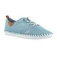 thumbnail image 1 of Lunar Womens St Ives Leather Plimsolls, 1 of 4