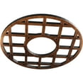 thumbnail image 2 of 22"OD x 8"ID x 3/4"P O'Neal Architectural Grade PVC Pierced Ceiling Medallion, Antiqued Copper, 2 of 6