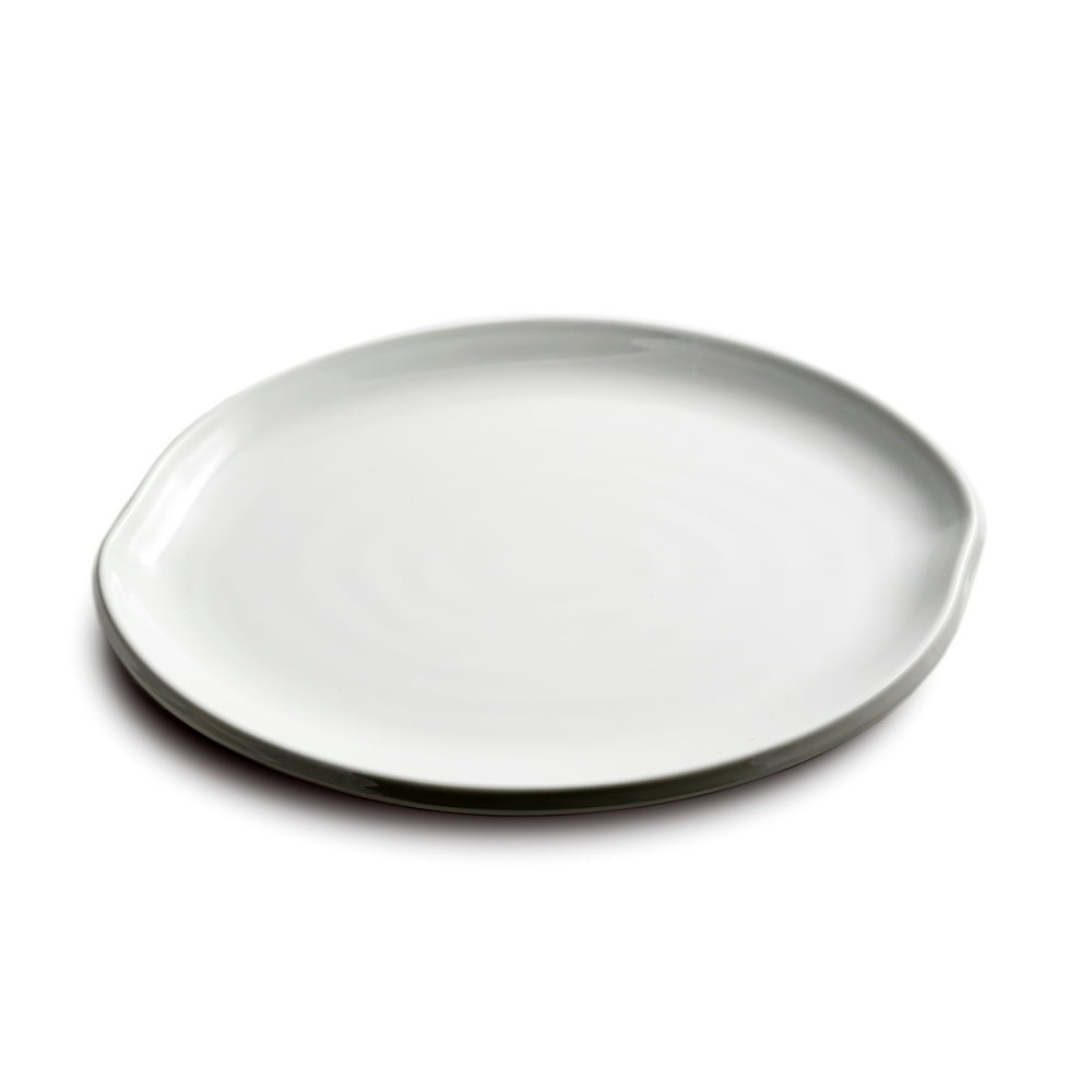 Milando, Oval Dinner Plate, 10 1/2"W X 7 1/2"L, Melamine, White,Pack of