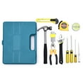 thumbnail image 3 of Generic 16-Piece Heavy-Duty Yellow Tool Kit for Car & Home Repairs with Durable Storage Case, 3 of 6