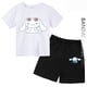 thumbnail image 4 of Camiseta de Anime Cinnamoroll para niños y niñas, ropa para niños, Tops de dibujos animados, conjunto de camiseta de Hello Kitty Sanrio, camisetas de manga corta para mujer, 4 of 4