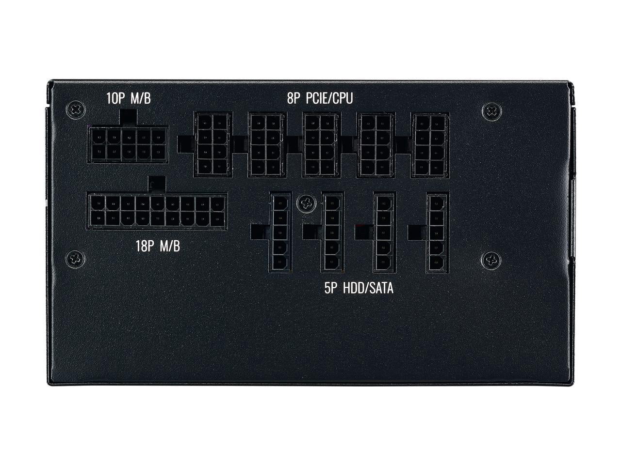 Cooler Master MWE Gold 850 V2 Fully Modular, 850W, 80+ Gold Efficiency, Quiet HDB Fan, 2 EPS Connectors, High Temperature Resilience, 5 Year Warranty