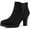 Black, variant on BLISSFUL STEP Women's Round Toe Block Heels Chelsea Ankle Boots Black 5.5