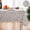 Silver Gray, variant on Christmas Jacquard Tablecloth Waterproof Elegant Damask Floral Pattern Table Cloth, Heavy Weight Wipeable Wrinkle Free Table Covers for Dinner or Daily Uses (Green, 60" x 104" (8-10 Seats))