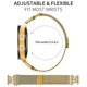 thumbnail image 5 of M-Type Milanese Bands For Samsung Galaxy Gear Sport Gear S2 Classic Stainless Steel Metal Strap - Bl, 5 of 5