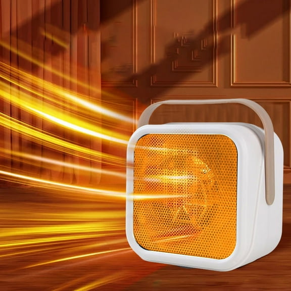 ZFYXGS Mini Portable Electric Space Heater Energy Efficient Thermostats for Home Small Room Inside Indoor Clearance