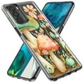 thumbnail image 2 of MUNDAZE Motorola Moto G Power Shockproof Clear Hybrid Protective Phone Case Fairy Tale Watercolor Mushrooms Pastel Flowers Cover, 2 of 5