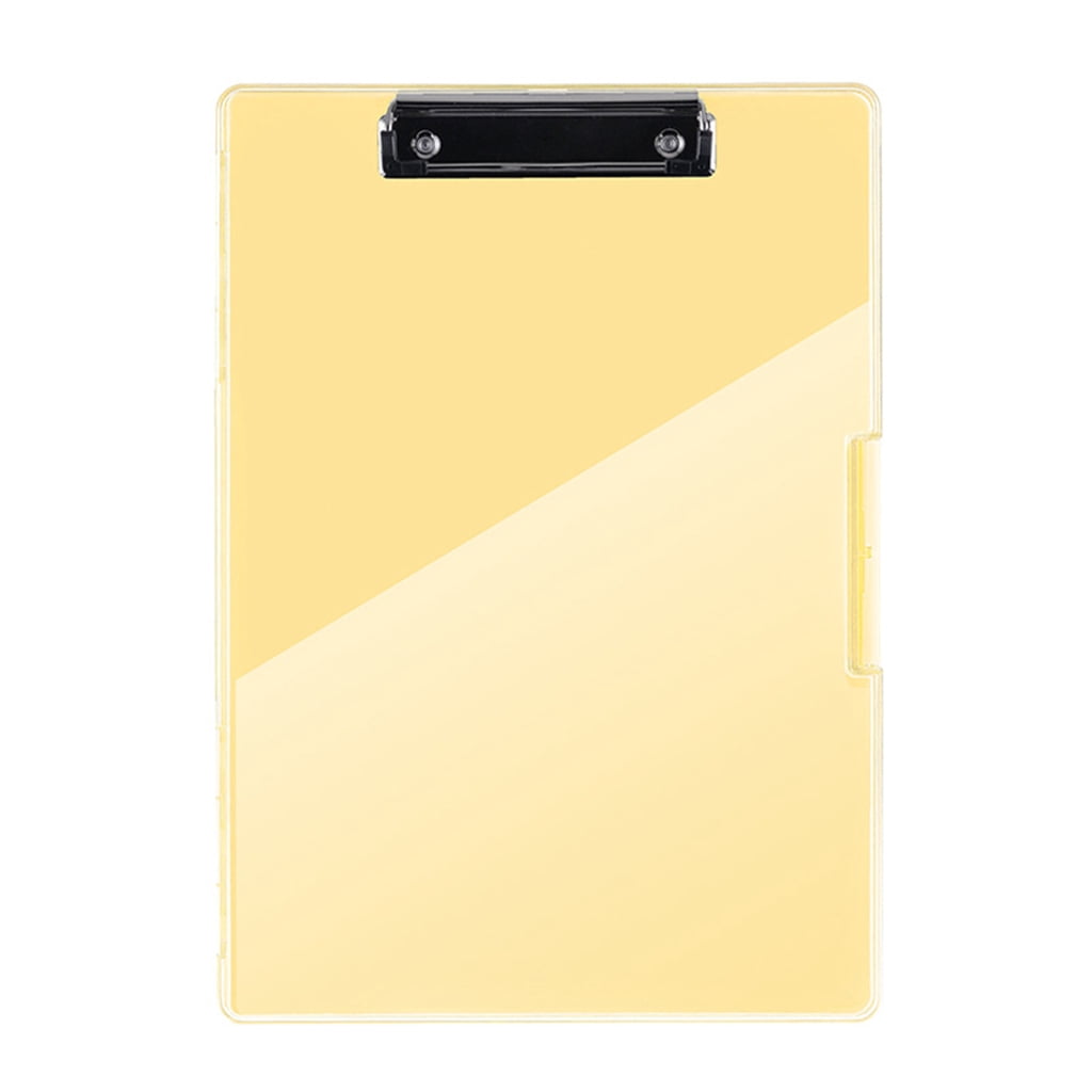 Clipboard with Double Layer File Case Portable Document Organiser Box for Office