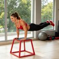thumbnail image 1 of Plyometric Jump Box, Steel Agility Training Platform, Non‑Slip Surface, Perfect for Home Functional Training, Strength Improvement and Physical Conditioning, 1 of 8