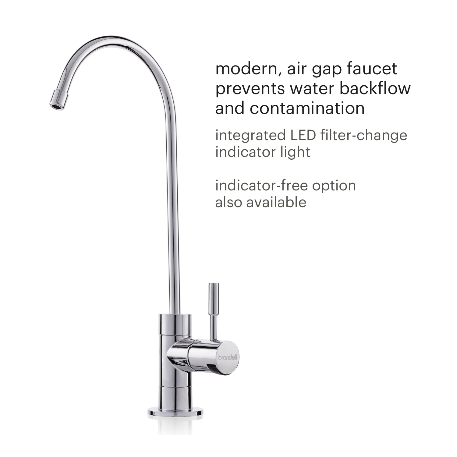 Brondell H2O+ Capella RC250 Reverse Osmosis Super Eco-Efficient Water Filtration System