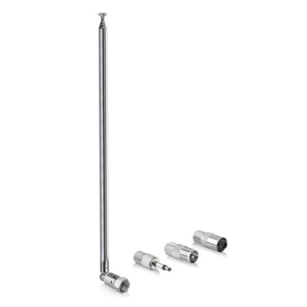 Eightwood 75 Ohm FM/AM Antenna for Home Stereo and Theater Receivers