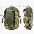 thumbnail image 6 of Heavy Duty Sports Waist Pack Pocket Belt for Nokia 8 Sirocco, Nokia 1, 8110 4G, Lumia 928 Laser, 920 , 3, 830 830, 929 Icon, 925 925, 900 900 (ACU) + MND Mini Stylus, 6 of 8