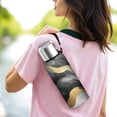 thumbnail image 6 of 20 Oz Black and Gold Marble Coffee Tumbler Double Wall Insulated Stainless Steel Water Bottle | Metal Reusable Thermoses Flask with Cup Cap | Leak & Sweat Proof with Anti-Dust Lid, 6 of 7