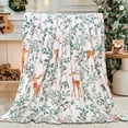 thumbnail image 7 of HITIME Cozy Blanket Printed Blanket Throw Christmas Blanket - 300 GSM Fleece Blanket Throw Size Blanket for Home Decoration, Ultra Soft Blanket Microfiber Throw Blanket (Throw - 50" x 60"), 7 of 7