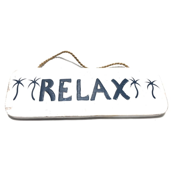 Relax Sign 14" - Rustic Cottage Decor | #ort1706435