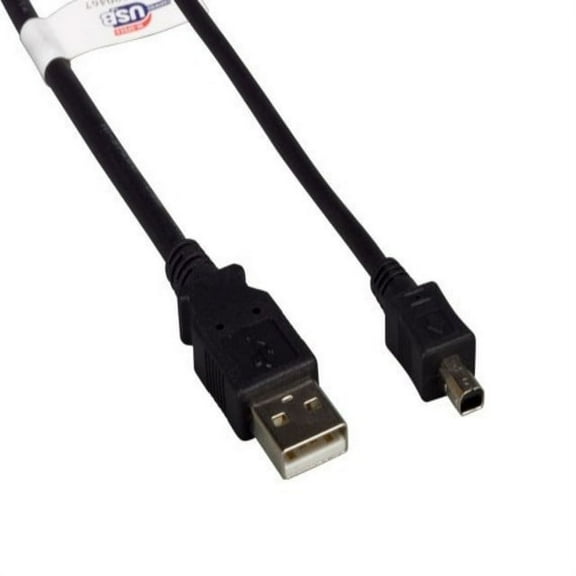 SANOXY Cables and Adapters; 6ft USB2.0 A Male to Mini-B 4-pin Male Cable, Black