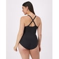 thumbnail image 4 of Women's Bali DFS105 360° Smoothing Bodysuit Firm Control (Black 2X), 4 of 5