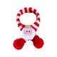 thumbnail image 3 of Bufanda navideña para mascotas, calentador de cuello para invierno, vestido de fiesta de conejo, disfraz navideño para mascotas para reuniones , Papá Noel de peluche, 3 of 8