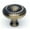 Antique English, variant on Alno Traditional 1-1/4" Cabinet Knob - Satin Nickel