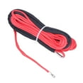 thumbnail image 7 of Synthetic Winch Rope 50ft Vehicles Towing Car Breakdowns Towing Winch Cable Boat , Red, 7 of 7