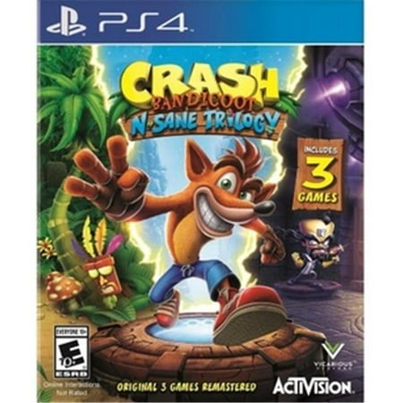 Activision Ps4 Act 080 Crash N Sane Trilogy Play Station 4 Walmart Canada