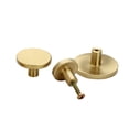thumbnail image 3 of Tirador simple de cobre puro para muebles, armario, puerta, cajón, manija de gabinete, manija de cobre de un solo orificio, 3 of 3