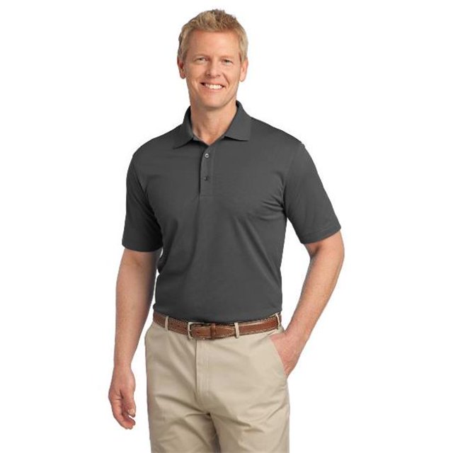 Port Authority ® Tall Tech Pique Polo. Tlk527 4Xlt Grey Smoke