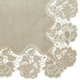 thumbnail image 5 of Saro Lifestyle Lace Rose Border Table Runner, 5 of 5
