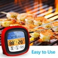 thumbnail image 2 of Pompotops Electronic Grill ThermometerTimer TouchGrill ThermometerKitchen Color Screen Food Food Meat Alarm Clearance, 2 of 3
