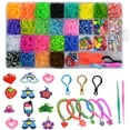 thumbnail image 5 of FOAUUH Rubber Band Bracelet Kit, Loom Bracelet Making Kit, Rubber Bands Refill Loom Set, Rubber Bands for Bracelets Making Kit, Loom Bands Kit for Kids Weaving DIY Crafting Gift, 5 of 6