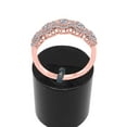 thumbnail image 6 of Mauli Jewels Engagement Rings for Women 1.00 Carat Natural Round White Diamond Wedding Band For Womens( I-J & I2-I3 ) Prong-Setting 14K Rose Gold, 6 of 8