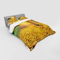 thumbnail image 3 of Ambesonne Autumn Bedding Set 3 Pcs, Evening Natural Park, Twin, Yellow Green, 3 of 3