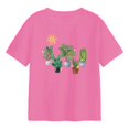 thumbnail image 3 of Camiseta de manga corta para mujer, camisetas transpirables a la moda para mujer, Top tipo jersey XL Yuyangstore Camiseta para mujer, 3 of 8