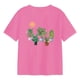 thumbnail image 3 of Camiseta de manga corta para mujer, jersey para mujer, estampado de letras coloridas, ropa de cuello redondo, ropa de calle elegante y suave y SG, 3 of 8