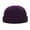 Purple, variant on Mosey Unisex Winter Hat Knitted Warm Thick Elastic Anti-slip Regular Fit Solid Color Folded Edge Round Dome Top Women Men Cycling Cap Beanie