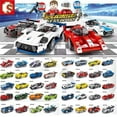 thumbnail image 3 of Amyove SEMBO FAMOUS CARS Building Blocks Small particles Car Vehicle Model Toy Boy Gifts Kids Toys, 3 of 8